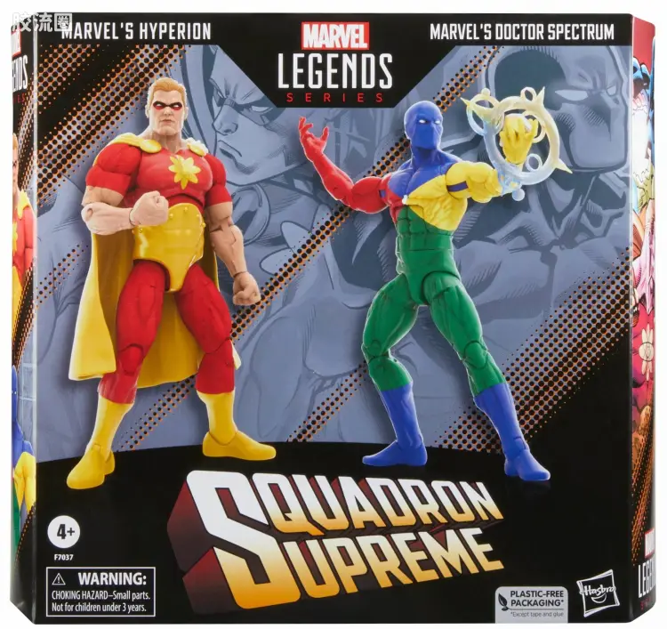 Marvel Legends/漫威传奇 可动人偶系列 多人套 漫画 至高中队 亥伯龙&光谱博士