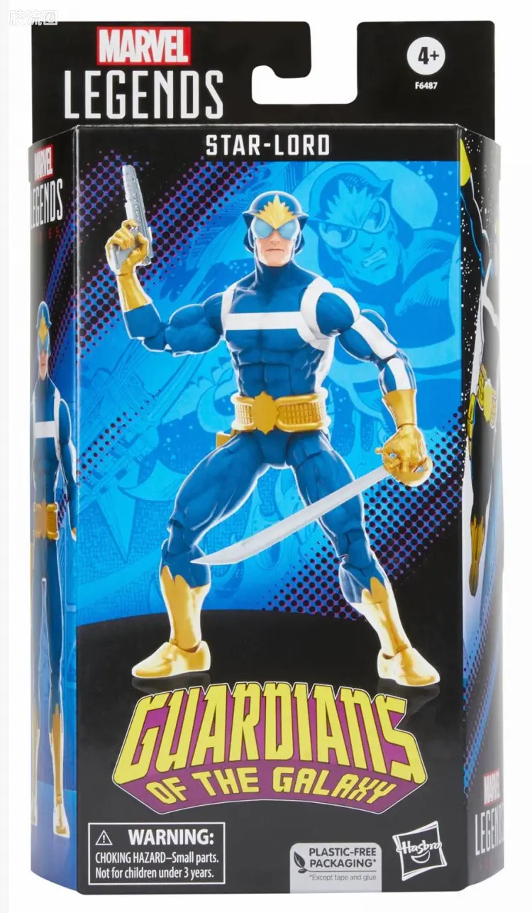 Marvel Legends/漫威传奇 可动人偶系列 独家发售版 漫画 银河护卫队 星爵