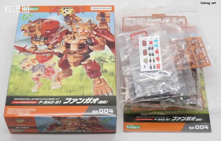 寿屋综合拼装模型系列 EVOROIDS系列 F-GAO-G1 Roaring Fang(皇吼) - 图片