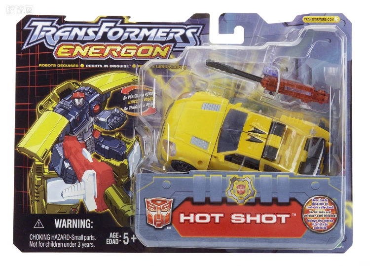 变形金刚Energon 超能量争夺战 战斗级 激射