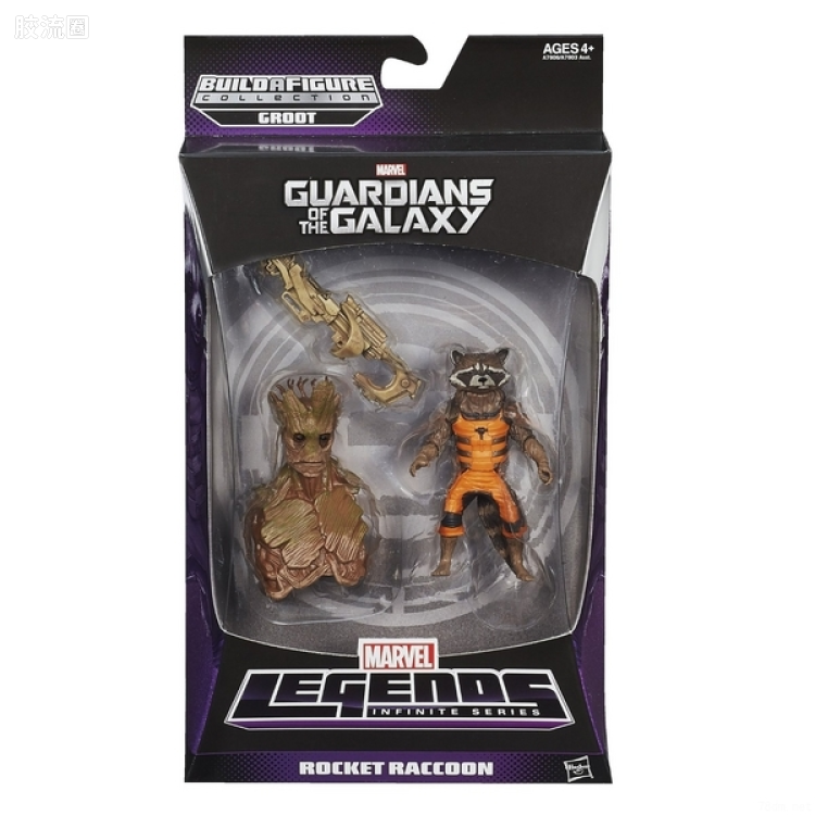 Marvel Legends/漫威传奇 可动人偶系列 电影：银河护卫队 系列 火箭浣熊