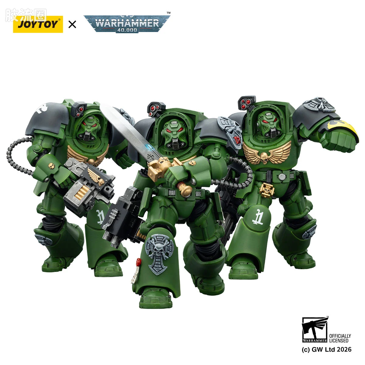 JOYTOY x 战锤40K null 火蜥蜴 终结者小队