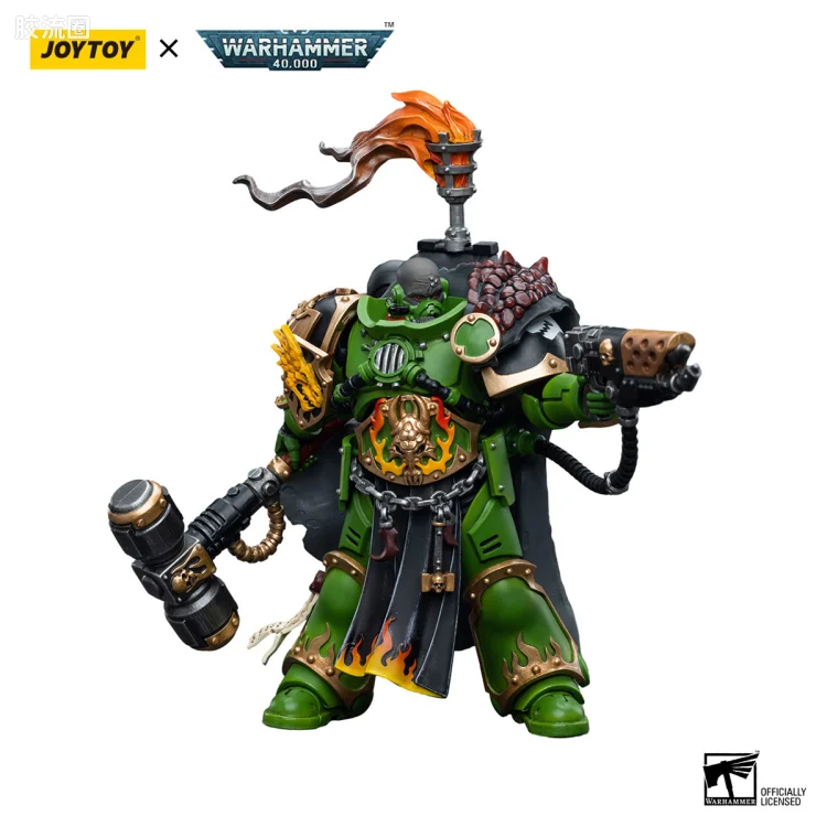 JOYTOY x 战锤40K null 火蜥蜴 连长阿德拉克斯阿伽顿