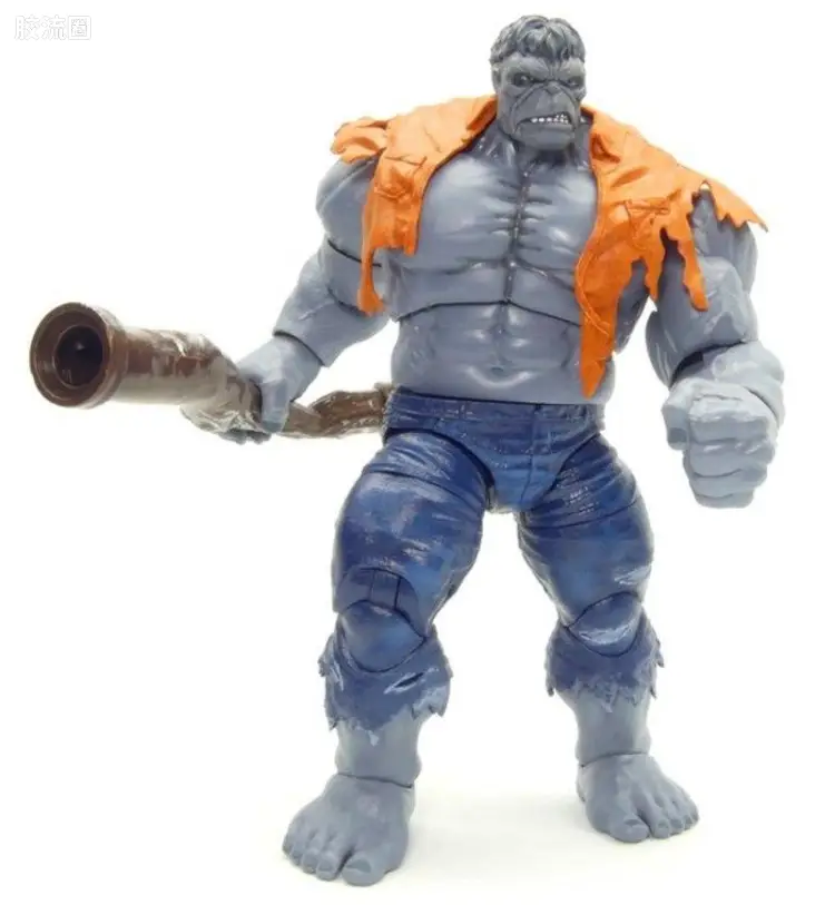 Marvel Legends/漫威传奇 可动人偶系列 6寸复古挂卡系列 灰色绿巨人 80周年版