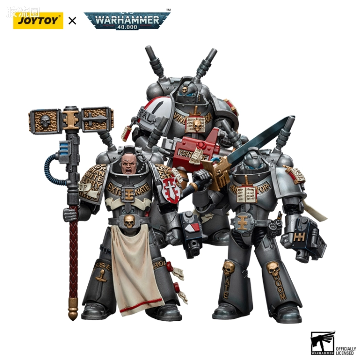 JOYTOY x 战锤40K 灰骑士 审判庭 灰骑士 拦截者小队