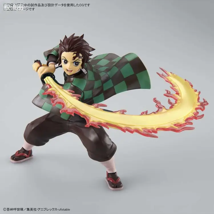 Figure-rise系列&其它万代人形拼装综合 鬼灭之刃拼装模型 灶门炭治郎[火之神神乐]