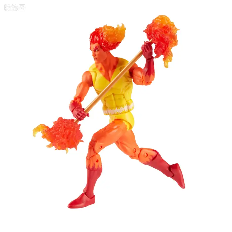 Marvel Legends/漫威传奇 可动人偶系列 神奇四侠 复古挂卡系列 焰皇