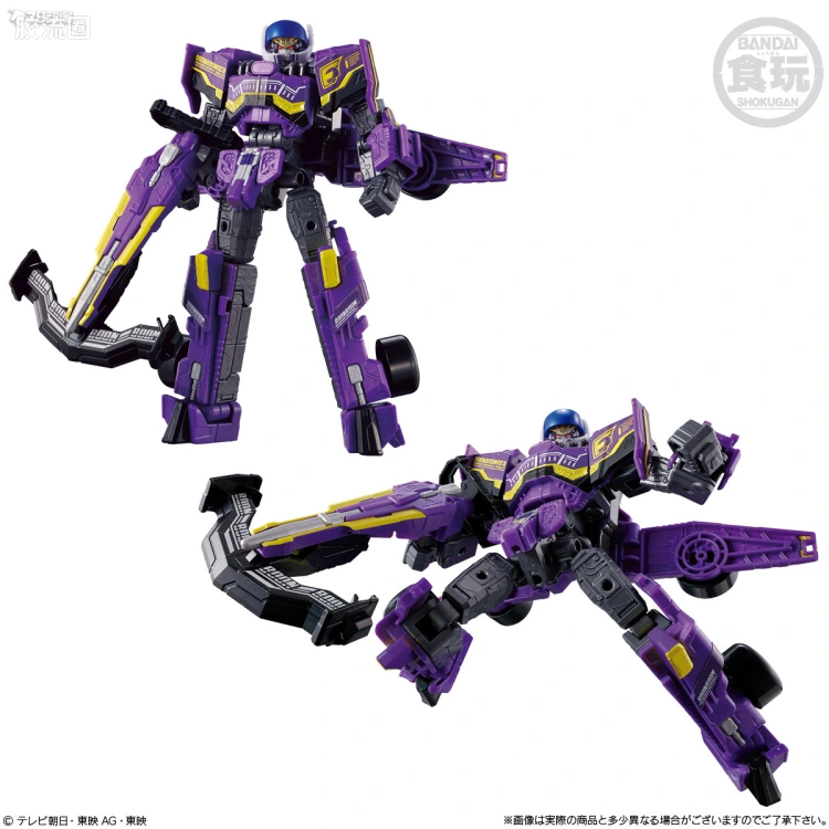MINIPLA 普通版 爆上合体03 飙飙马赫机器人&奔奔水族车&奔奔游猎车