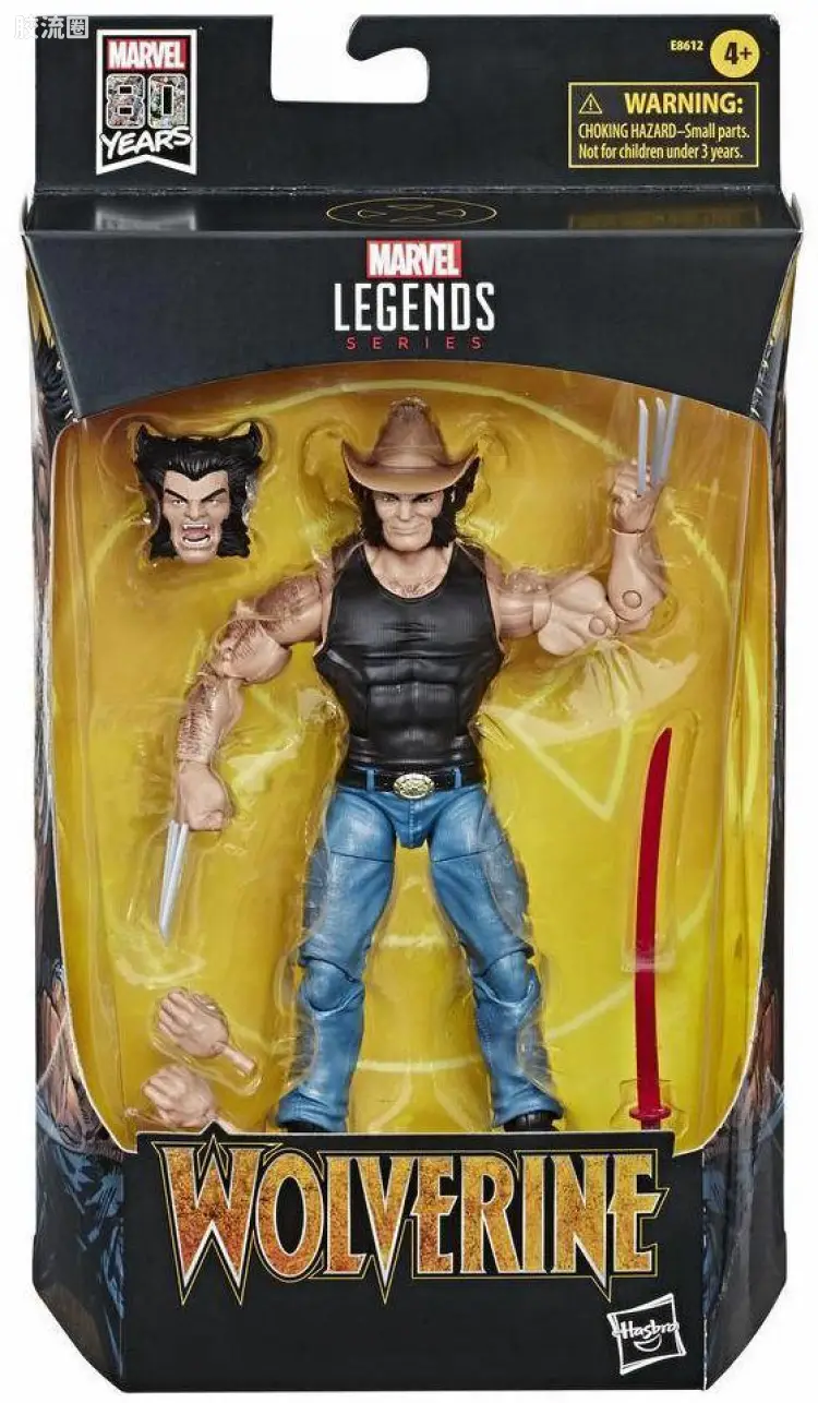 Marvel Legends/漫威传奇 可动人偶系列 Marvel/漫威 80周年传奇系列 牛仔罗根