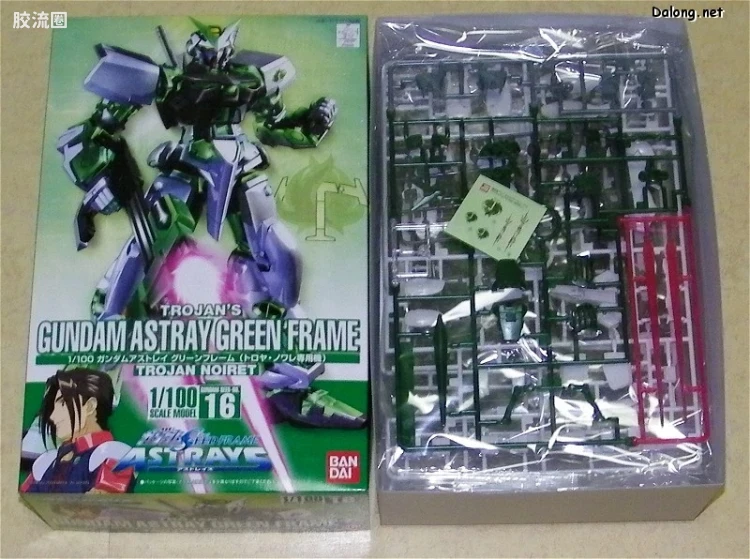 机动战士高达SEED SEED DESTINY 1/100 16 异端高达绿色机 - 图片