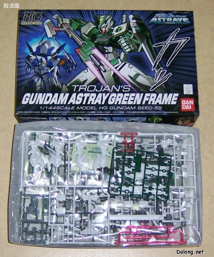 机动战士高达SEED HG SEED&SEED DESTINY 55 异端高达绿色机 - 图片