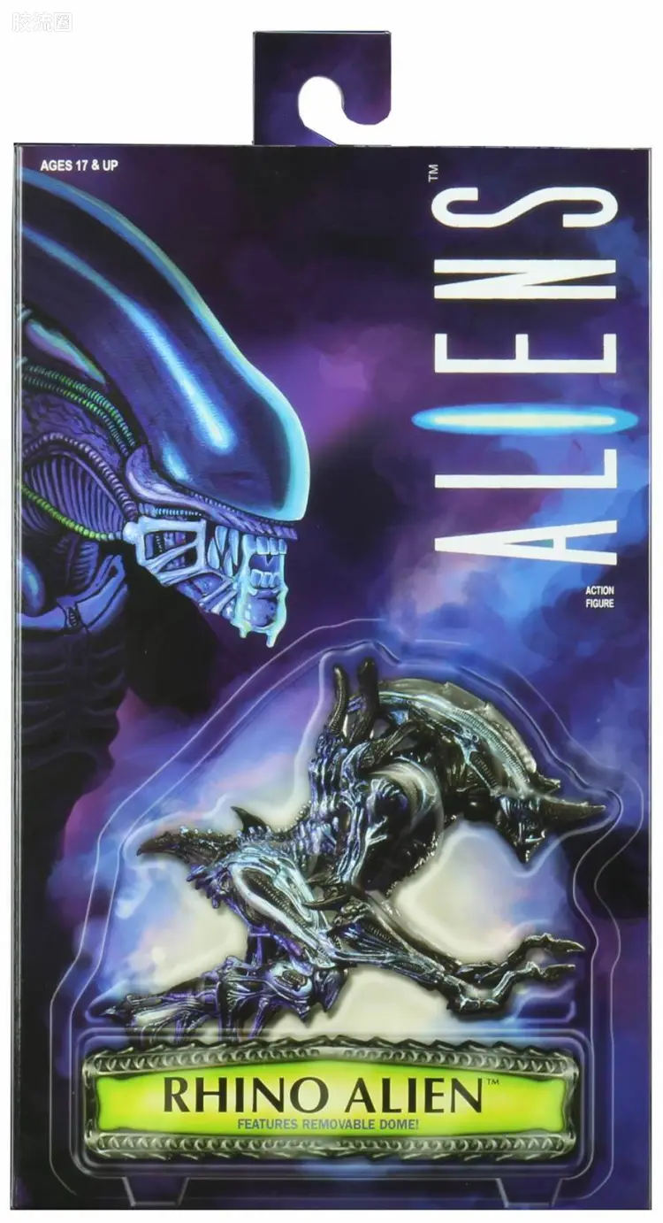NECA 7寸可动人形系列 异形系列 犀牛异形2.0(Kenner致敬版)