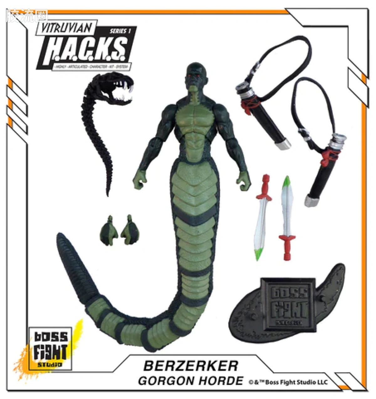 维特鲁威 H.A.C.K.S. 系列1 希腊人vs.戈尔贡人 狂战士