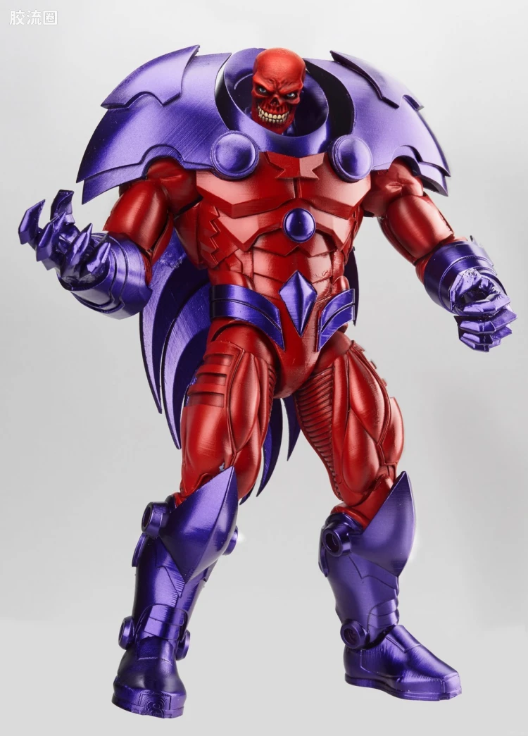 Marvel Legends/漫威传奇 可动人偶系列 Onslaught系列 狂攻(红骷髅版)