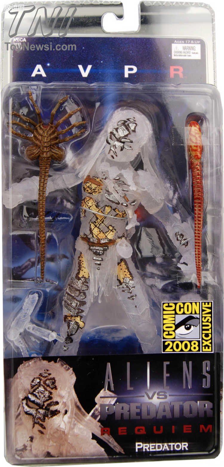 NECA 7寸可动人形系列 电影 异形大战铁血战士2 安魂曲 独狼铁血战士(会场限定)