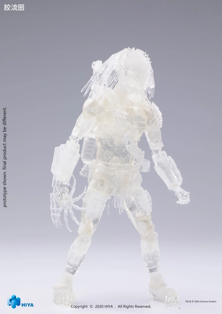 Hiya Toys/海雅 异形大战铁血战士2 独狼铁血战士(隐形版)