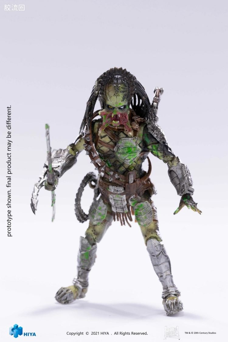 Hiya Toys/海雅 异形大战铁血战士2 独狼铁血(战损版)