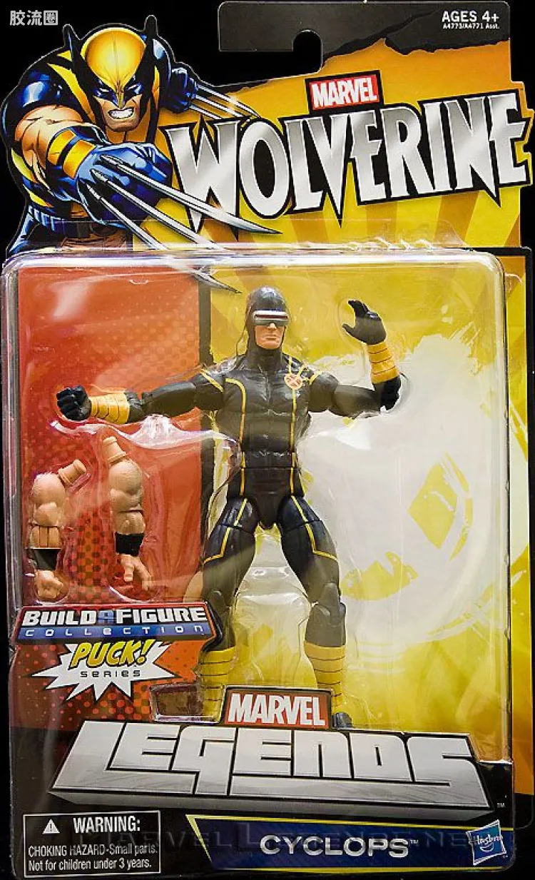 Marvel Legends/漫威传奇 可动人偶系列 孩之宝 2013年 第4代 独眼龙 (Puck系列)