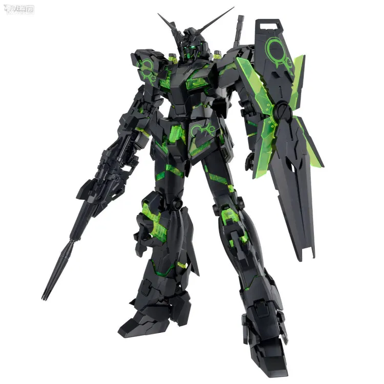 MG 其他限定版 独角兽高达[再生塑料配色/透明霓虹绿]