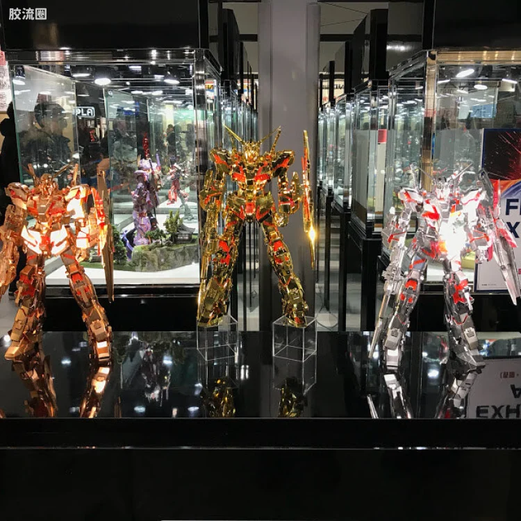 MEGA SIZE系列 限定及特别版 独角兽高达 [毁灭模式] 金/银/铜电镀.Ver
