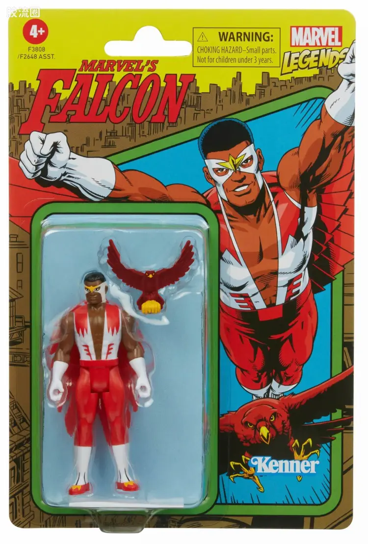 Marvel Legends/漫威传奇 可动人偶系列 3.75寸 Kenner复古挂卡系列 猎鹰