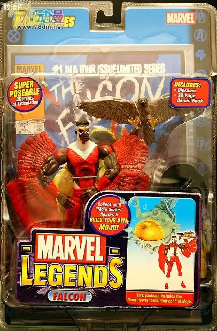 Marvel Legends/漫威传奇 可动人偶系列 第14代 猎鹰 特别版