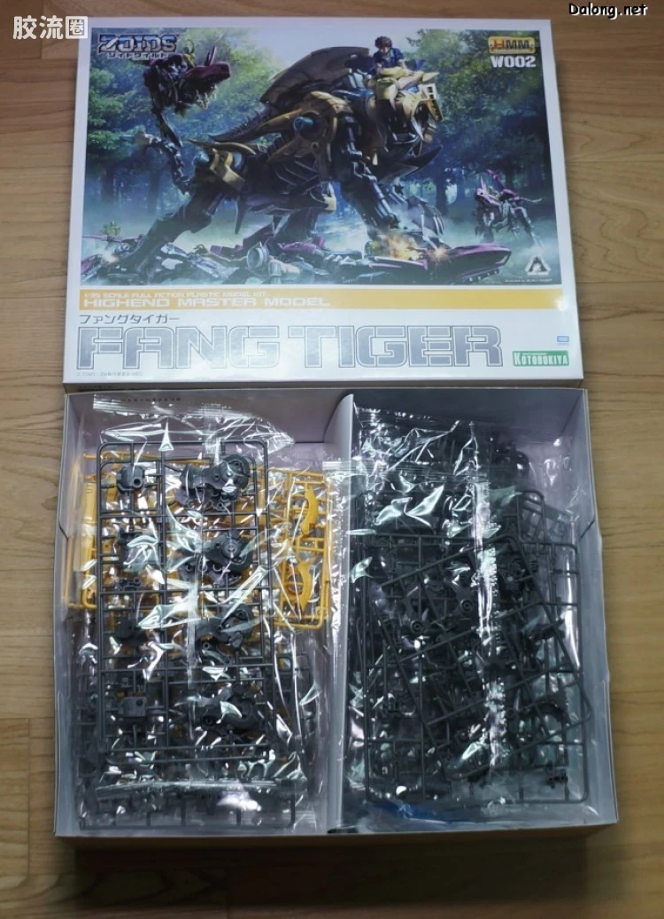 寿屋机兽起源 Zoids Wild系列 W002 獠牙剑齿虎 - 图片
