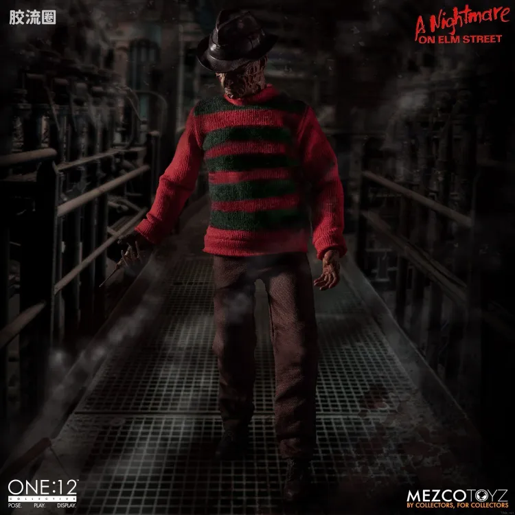 Mezco one-12系列 1/12集体系列 猛鬼街 弗莱迪