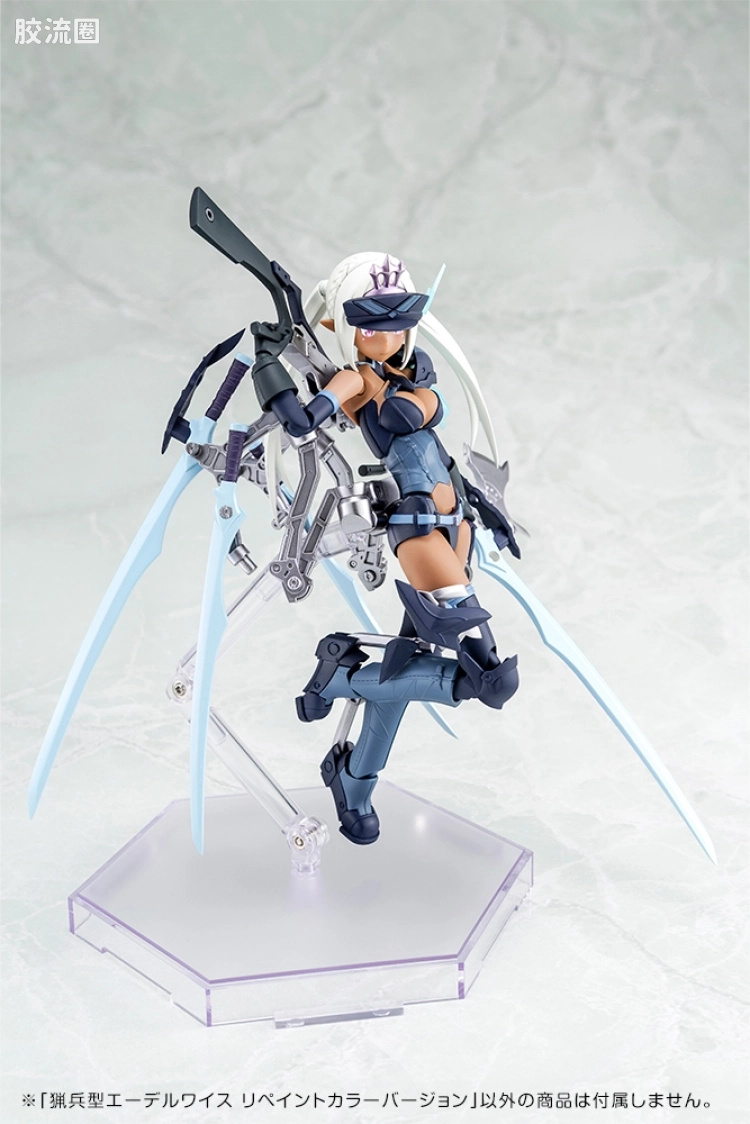 女神装置 武装神姬 限定及特别版 B1.1 猎兵型 雪绒花 重涂版 - 图片