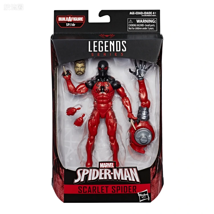 Marvel Legends/漫威传奇 可动人偶系列 SP//dr系列 猩红蜘蛛