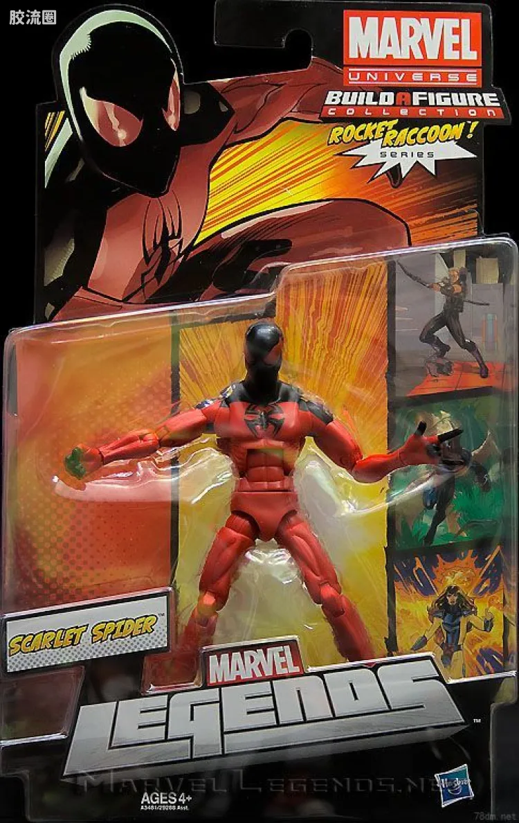 Marvel Legends/漫威传奇 可动人偶系列 孩之宝 2013年 第3代 猩红蜘蛛