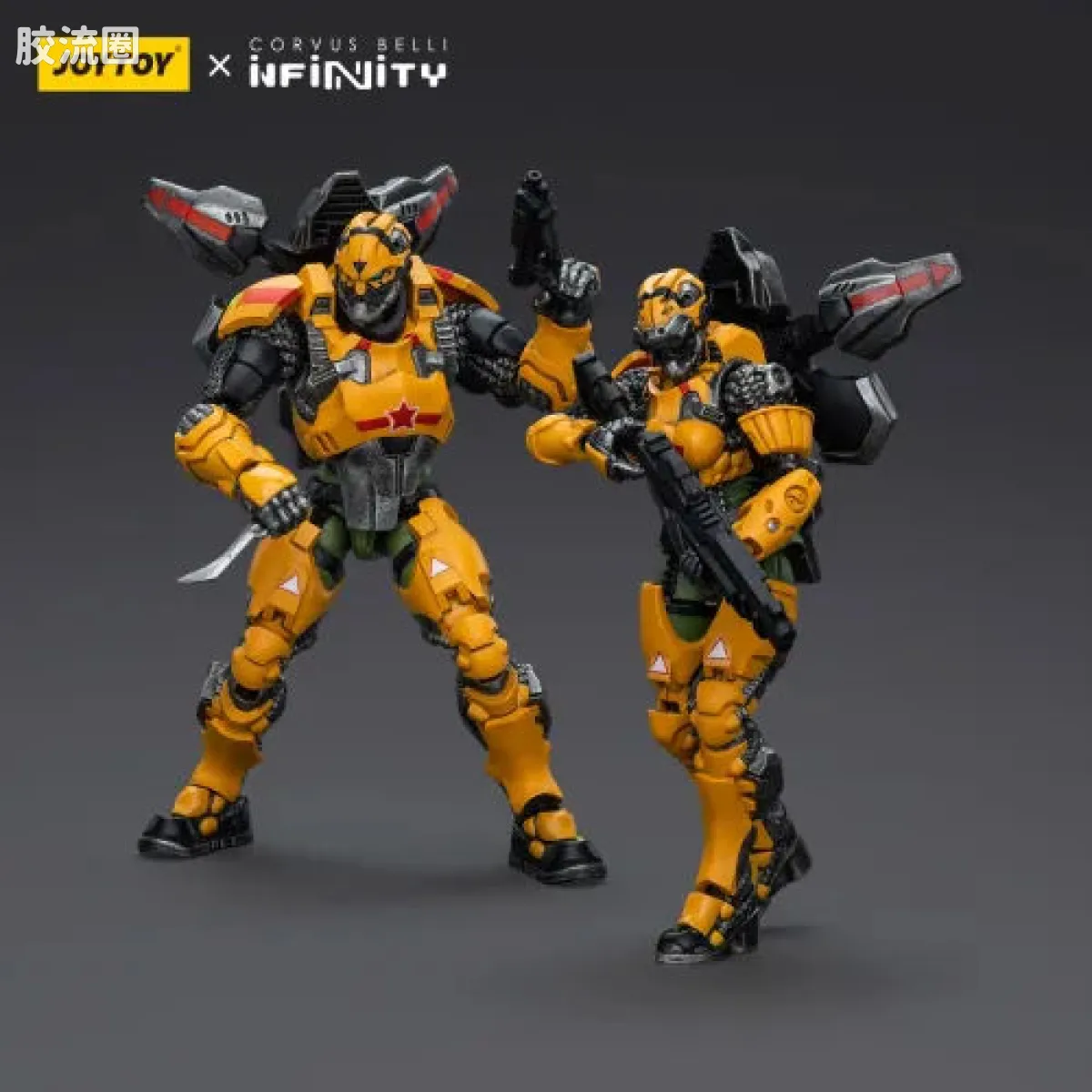 JOYTOY × infinity 1/18 英菲兵人系列 玉京黑色行动 虎贲空降兵
