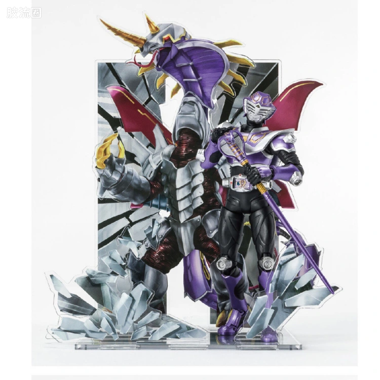 HERO ON STAGE系列 限定版 王蛇&融合契约兽 基因灭绝者