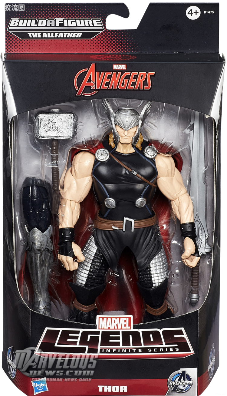 Marvel Legends/漫威传奇 可动人偶系列 奥丁神系列 现代版雷神托尔