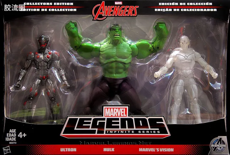 Marvel Legends 礼盒版 无限3人盒装 Target独家发售 现代绿巨人浩克