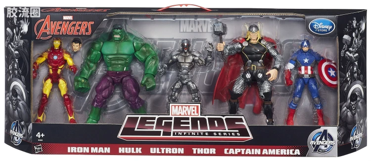 Marvel Legends 礼盒版 漫画版：复仇者联盟 现代美国队长