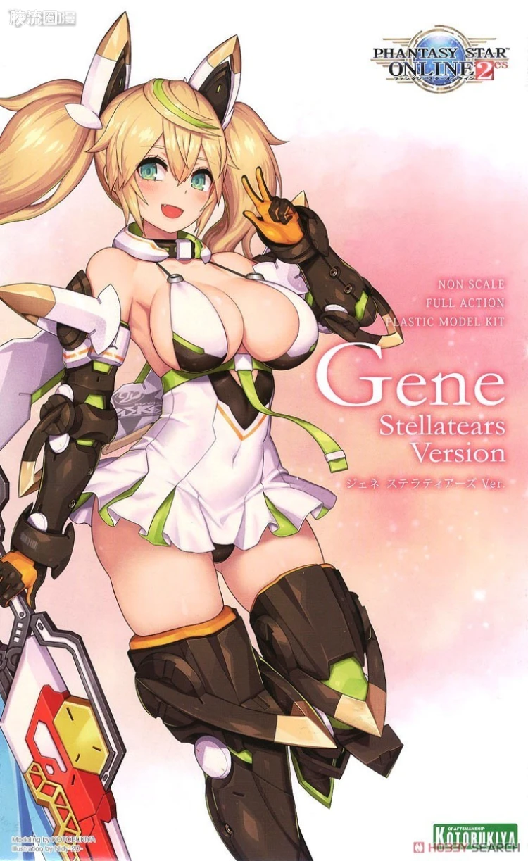 寿屋综合拼装模型系列 梦幻之星系列 珍妮 Stellar tears ver.