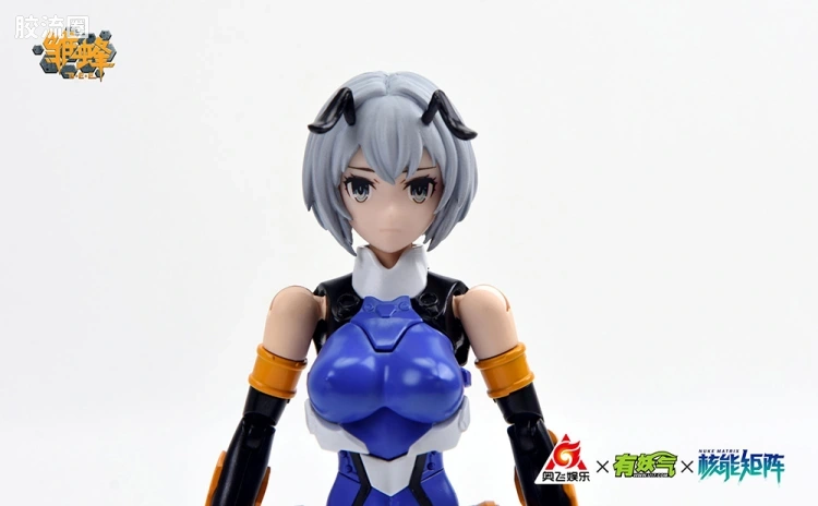 核能矩阵 机娘拼装模型 雏蜂B.E.E. SS01 琉璃 - 图片