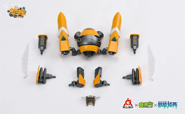 核能矩阵 机娘拼装模型 雏蜂B.E.E. SS01 琉璃 - 图片