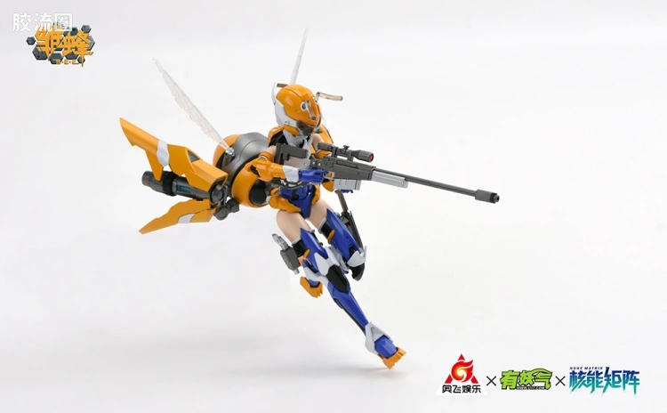 核能矩阵 机娘拼装模型 雏蜂B.E.E. SS01 琉璃 - 图片