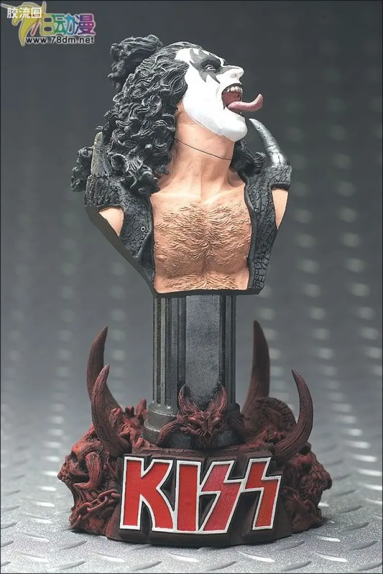 麦克法兰音乐系列 KISS乐队 甄选版雕像 GENE SIMMONS