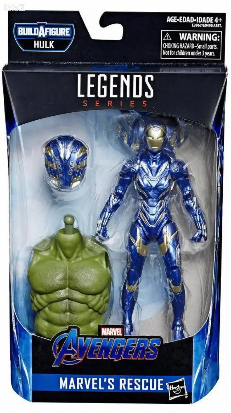 Marvel Legends/漫威传奇 可动人偶系列 复仇者联盟4 绿巨人系列 电影 复仇4 救援