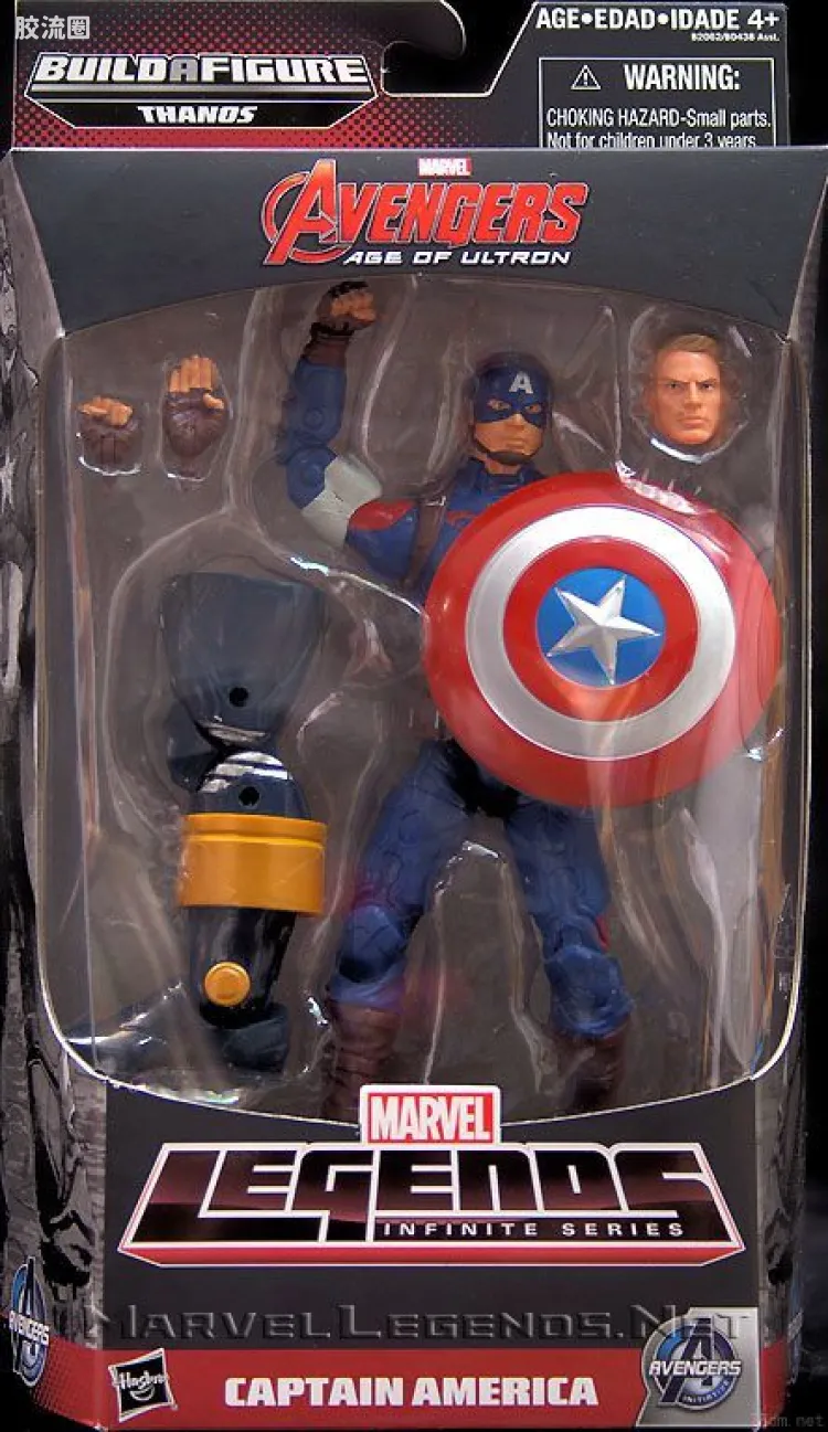Marvel Legends/漫威传奇 可动人偶系列 灭霸系列 电影复仇者联盟2 美国队长