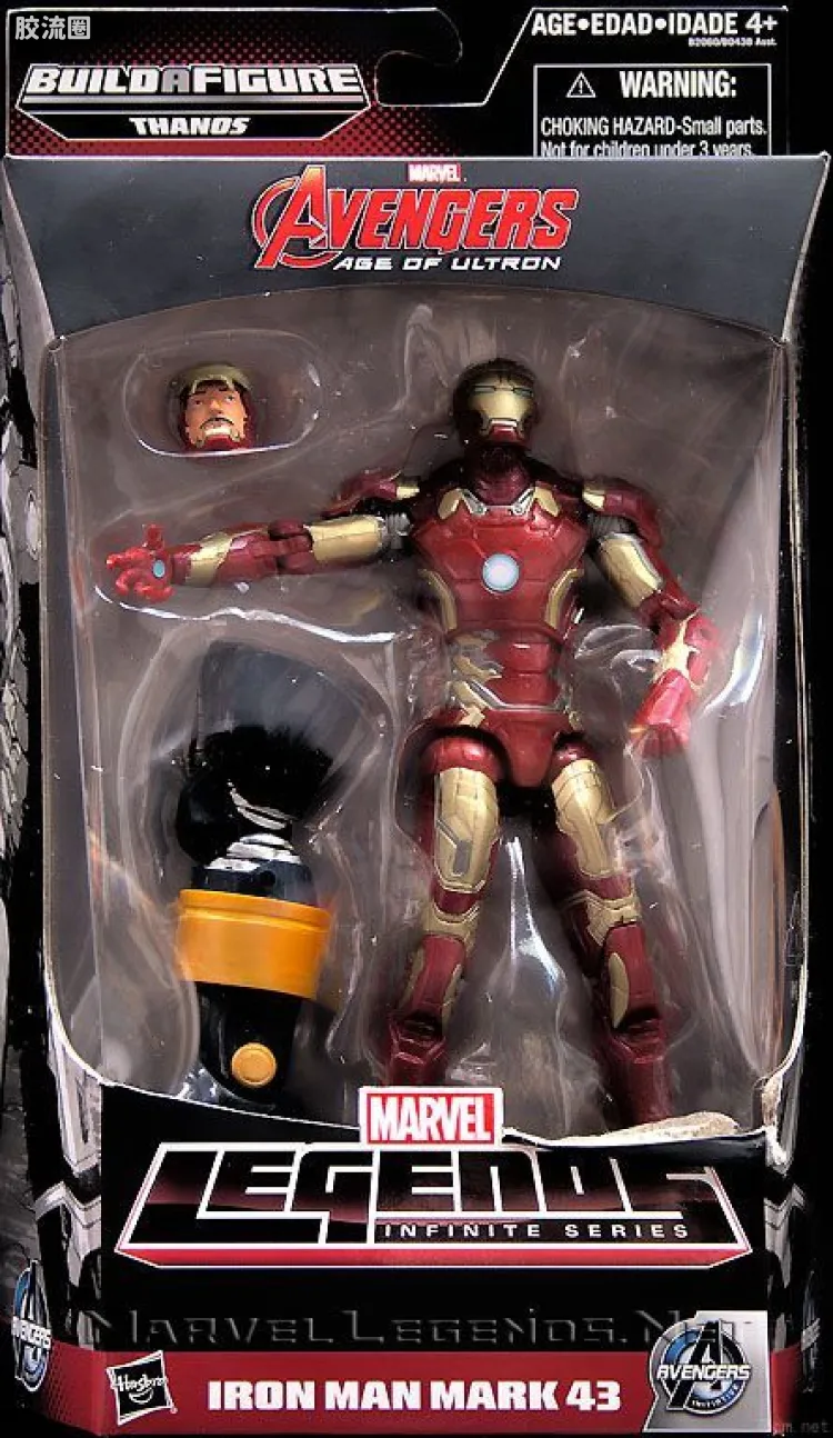 Marvel Legends/漫威传奇 可动人偶系列 灭霸系列 电影复仇者联盟2 钢铁侠MK43