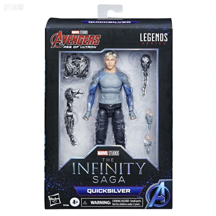 Marvel Legends/漫威传奇 可动人偶系列 漫威:无限传奇系列 电影 复联2 快银