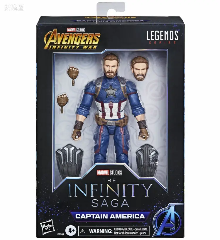Marvel Legends/漫威传奇 可动人偶系列 漫威:无限传奇系列 电影 复联3 美国队长