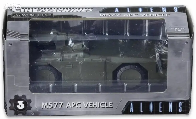 NECA 7寸可动人形系列 电影机械压铸收藏系列 电影 异形2 M577 装甲运兵车 第1代