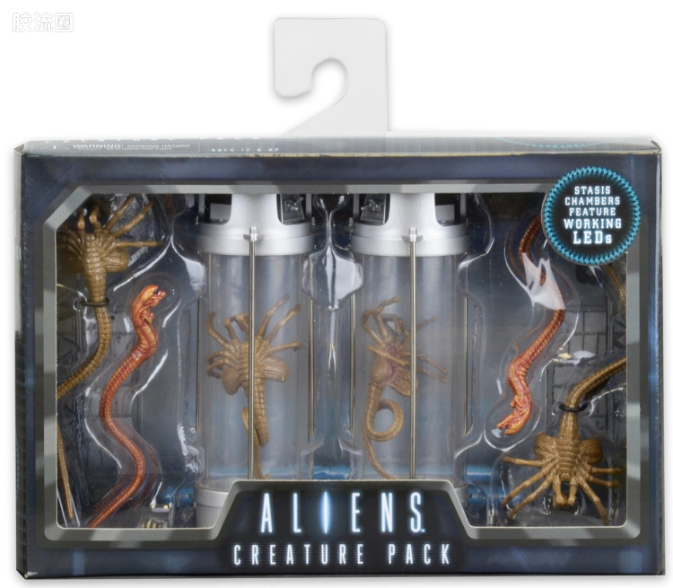 NECA 7寸可动人形系列 配件系列 电影 异形2 生物 配件包 加强版