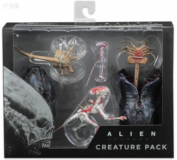 NECA 7寸可动人形系列 配件系列 电影 异形:契约 生物 配件包