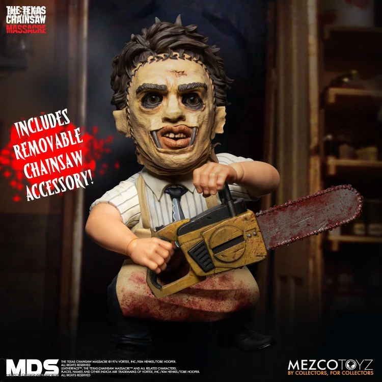 Mezco 娃娃系列 风格/设计师系列 电影 德州电锯杀人狂 皮脸